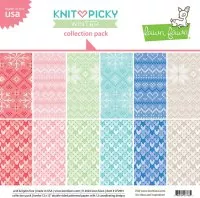 Knit Picky Winter - Collection Pack - 12"x12" - Lawn Fawn