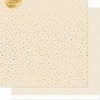 Let It Shine Starry Skies - Twinkling Cream - Designpapier - 12"x12" - Lawn Fawn