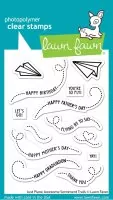 Just Plane Awesome Sentiment Trails - Stempel - Lawn Fawn