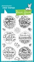 More Magic Messages - Stempel - Lawn Fawn