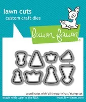 All The Party Hats - Stanzen - Lawn Fawn