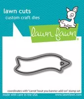 Carrot 'bout You Banner Add-On Stanzen Lawn Fawn