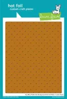 Lawn Fawn Itsy Bitsy Polka Dot Background Hot Foil Plate