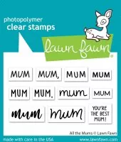 All the Mums - Stempel - Lawn Fawn