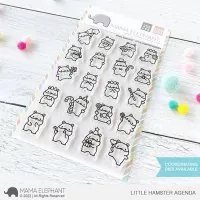 Little Hamster Agenda - Clear Stamps - Mama Elephant
