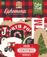 My Favorite Christmas - Ephemera - Die Cut Embellishment - Echo Park Paper Co