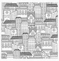 City Block - Background Rubber Stamp - My Favorite Things