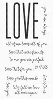 How to Say I Love You Stempel My Favorite Things