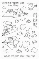 Paper Planes - Clear Stamps - My Favorite Things