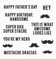 Super Stache Stempel My Favorite Things