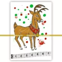 Reindeer - Rubber Stamps - Katzelkraft