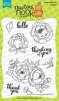 Peony Blooms - Clear Stamps - Newton´s Nook Designs