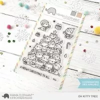 Oh Kitty Tree - Clear Stamps - Mama Elephant