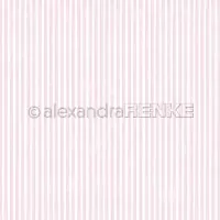 Schmale Streifen Sakurapink - Alexandra Renke - Designpapier - 12"x12"