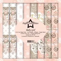 Baby Girl - Papier Set - 6"x6" - Paper Favourites