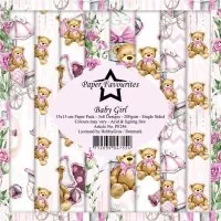 Baby Girl - Papier Set - 6"x6" - Paper Favourites