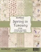 Reprint - Spring in Tuscany - 6"x6" - Paper Pack