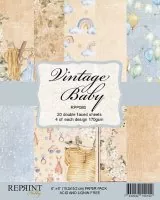 Vintage Baby collection 6x6 inch paper pack