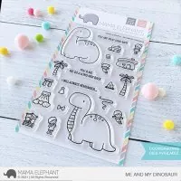 Me and my Dinosaur - Clear Stamps - Mama Elephant