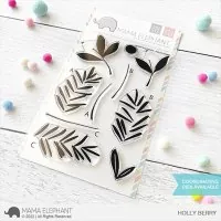 Holly Berry - Clear Stamps - Mama Elephant