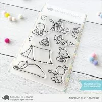 Around The Camp Fire - Clear Stamps - Mama Elephant