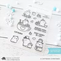 A Capybara Christmas - Clear Stamps - Mama Elephant