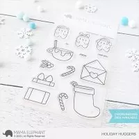 Holiday Huggers - Clear Stamps - Mama Elephant