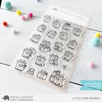 Little Cow Agenda - Clear Stamps - Mama Elephant