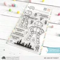 Me and My Robot - Clear Stamps - Mama Elephant