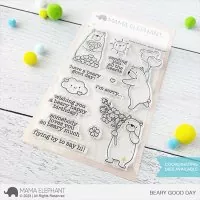 Beary Good Day - Clear Stamps - Mama Elephant
