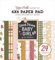 Special Delivery Baby Girl - Paper Pad - 6"x6" - Echo Park