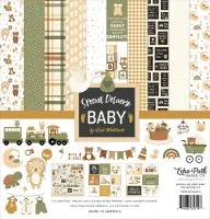 Echo Park Special Delivery Baby 12x12 inch collection kit