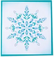 Snowflake Layered Stencils Sizzix