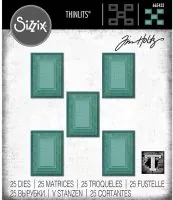 Stacked Tiles Rectangles - Thinlits - Stanzen - Tim Holtz - Sizzix