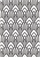 Multi-level Texture Fades Embossing Folder - Arched - Sizzix