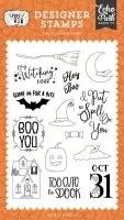 Hey Boo - Clear Stamps - Echo Park