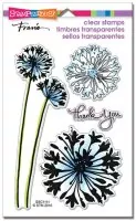 Agapanthus Thank You stampendous clear stamps
