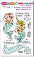 Mermaid Pals stampendous clear stamps