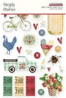 Simple Vintage Berry Fields - Sticker Book - Simple Stories