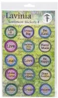 Life Word Collection - Sentiments - Journaling Stickers Set 4 - Lavinia