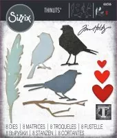 Vault Lovebirds - Thinlits - Stanzen - Tim Holtz - Sizzix