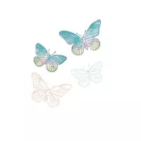Painted Pencil Butterflies - Framelits - Stanzen & Stempel - 49 and Market - Sizzix