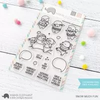 Snow Much Fun - Clear Stamps - Mama Elephant