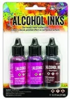 Alcohol Ink - Set Pink/Red Spectrum - Tim Holtz - Ranger
