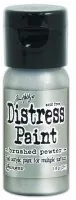 Brushed Pewter - Distress Flip Top Paint - Tim Holtz