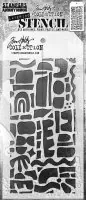 Tim Holtz Cutout Shapes 1 Layering Schablone Stencil Stampers Anonymous