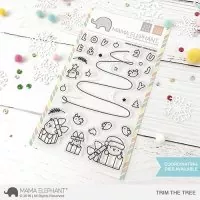 Trim The Tree - Clear Stamps - Mama Elephant