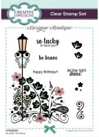 Designer Boutique - Go With The Glow - Clear Stamps - Creative Expressions