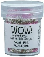 wow embossing powder Ashlee McGregor Colour Blends Poppin Pink