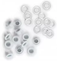 Eyelets & Washer White - Standard - We R Memory Keepers